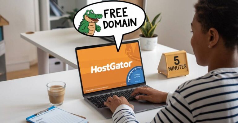 HostGator Free Domain Name Setup Guide for Beginners: Get Your FREE Domain with Web Hosting in 5 Minutes